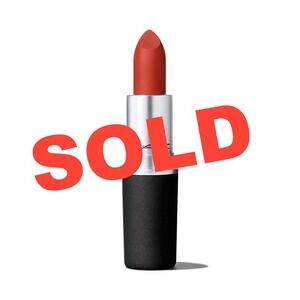 MAC Powder Kiss Lipstick 316 Devoted to Chili New in Box Moisture Matte